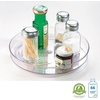 image:imageiDesign 9Inch Lazy Susan Organizer  Small Lazy Susan Turntable for Cabinet or Pantry 2Pack Clear9 Inch