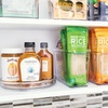 image:imageiDesign 9Inch Lazy Susan Organizer  Small Lazy Susan Turntable for Cabinet or Pantry 2Pack Clear9 Inch