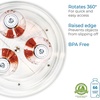 image:imageiDesign 9Inch Lazy Susan Organizer  Small Lazy Susan Turntable for Cabinet or Pantry 2Pack Clear9 Inch