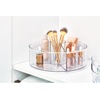 image:imageiDesign 9Inch Plastic Lazy Susan Organizer Clear  With Handles