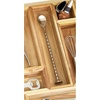image:imageiDesign Acacia Wood Kitchen Drawer Organizer  Set of 3  Natural  Kitchen and Pantry12 x 3 x 2