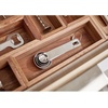 image:imageiDesign Acacia Wood Kitchen Drawer Organizer  Set of 3  Natural  Kitchen and Pantry9 x 3 x 2