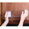 image:imageiDesign Adhesive Organizer Bin Set of 2 Clear  DamageFree Hanging For Kitchen Bathroom or OfficePack of 1