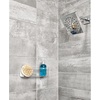 image:imageiDesign Adhesive Organizer Bin Set of 2 Clear  DamageFree Hanging For Kitchen Bathroom or OfficePack of 2