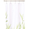 image:imageiDesign Anzu Fabric Shower Curtain Green 72 x 72  WaterRepellent Bath Liner For Kids Guest College Dorm Master BathroomGreen