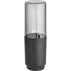 image:imageiDesign Austin Metal Covered Holder Stand Holds Regular and Electric Toothbrushes in Master Guest Kids College Dorm Bathroom Brushed  Holds Regular and Electric Toothbrushes for Bathroom or VanitySmokeMatte Black