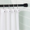 image:imageiDesign Cameo Metal Expandable Constant Tension Shower Curtain Rod for Master Guest Kids Bathroom Adjustable from 2642 WhiteMatte Black