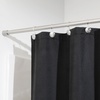 image:imageiDesign Cameo Metal Expandable Constant Tension Shower Curtain Rod for Master Guest Kids Bathroom Adjustable from 2642 WhiteMatte Black