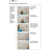 image:imageiDesign Cameo Metal Expandable Constant Tension Shower Curtain Rod for Master Guest Kids Bathroom Adjustable from 2642 WhiteWhite