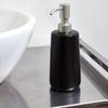 image:imageiDesign Ceramic Soap Dispenser Matte Black  Bathroom Vanity Kitchen CountertopMatte Black