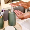 image:imageiDesign Ceramic Soap Dispenser Matte Black  Bathroom Vanity Kitchen CountertopMoss