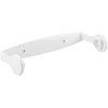 image:imageiDesign Clarity Wall Mount Paper Towel Holder White  BPAFree Plastic 1125 x 225 x 475White