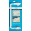 image:imageiDesign Clarity Wall Mount Paper Towel Holder White  BPAFree Plastic 1125 x 225 x 475White