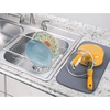 image:imageiDesign Classico Kitchen OvertheSink Dish Drainer Rack for Drying Glasses Silverware Bowls Plates  Satin