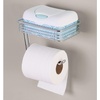 image:imageiDesign Classico Metal Wall Mount Toilet Paper Holder with Wire Shelf for Master Guest Kids Bathroom 725 x 525 x 53 ChromeChrome