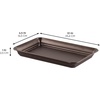 image:imageiDesign Decorative Countertop Vanity Tray Organizer for Bathroom Bedroom Closet Entryway Set of 2 97 x 63 x 1 BronzeSet of 2