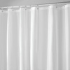 image:imageiDesign EVA Plastic Shower Curtain Liner Mold and Mildew Resistant Plastic Shower Curtain for use Alone or With Fabric Curtain 54 x 78 Inches Frost  54 x 78 12 Metal GrommetsFrost