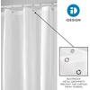image:imageiDesign EVA Plastic Shower Curtain Liner Mold and Mildew Resistant Plastic Shower Curtain for use Alone or With Fabric Curtain 54 x 78 Inches Frost  54 x 78 12 Metal GrommetsFrost