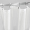 image:imageiDesign EVA Plastic Shower Curtain Liner Mold and Mildew Resistant Plastic Shower Curtain for use Alone or With Fabric Curtain 54 x 78 Inches Frost  54 x 78 12 Metal GrommetsFrost