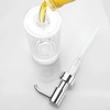image:imageiDesign Eva Acrylic Dispenser Body Moisturizer Sanitizer or Aromatherapy Lotion in Bathroom Kitchen Bedroom Vanity 25 x 25 x 8 Soap Pump55220  For Bathroom Kitchen Bedroom VanitySoap Pump