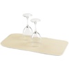 image:imageiDesign Fabric Mini Kitchen Countertop Dish Drying Mat WheatIvory  AbsorbentWheatIvory
