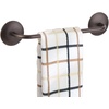 image:imageiDesign Forma Brushed Stainless Steel AFFIXX SelfAdhesive Towel Bar  11 x 225 x 2Bronze