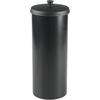 image:imageiDesign Freestanding Bathroom Toilet Paper Storage Holder with Lid Bronze  For 3 Extra RollsBlack