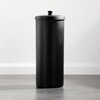 image:imageiDesign Freestanding Bathroom Toilet Paper Storage Holder with Lid Bronze  For 3 Extra RollsBlack