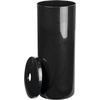 image:imageiDesign Freestanding Bathroom Toilet Paper Storage Holder with Lid Bronze  For 3 Extra RollsBlack