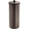 image:imageiDesign Freestanding Bathroom Toilet Paper Storage Holder with Lid Bronze  For 3 Extra RollsBronze