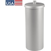 image:imageiDesign Freestanding Bathroom Toilet Paper Storage Holder with Lid Bronze  For 3 Extra RollsSilver