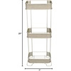 image:imageiDesign Freestanding Toilet Paper Holder Bronze  3Roll ReserveBronze