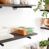 image:imageiDesign Fridge Storage Bin with Handle Clear  Fridge Tray For Cheeses and SnacksPack of 4