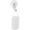 image:imageiDesign Gia Stainless Steel Suction Bar Soap Dish  5 x 4 x 175 Chrome  Stainless SteelChrome