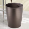 image:imageiDesign Kent Plastic Plunger with Cover Set Bronze  596 x 596 x 2166 For Master Guest Kids Office Bathroom Cleaning and StorageWaste Can