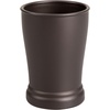 image:imageiDesign Kent Tumbler Cup Bronze  Bathroom Vanity Countertop Storage1 Count Pack of 2