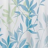 image:imageiDesign Laurel Fabric Polyester Shower Curtain 72 x 72  GrayBlue  1085 L x 87 W x 105 H Bathroom CurtainSoft Blue and Green