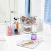 image:imageiDesign Makeup Organizer Set Set of 4 Clear  For Countertops and Drawers