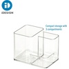 image:imageiDesign Makeup Organizer Set Set of 4 Clear  For Countertops and Drawers