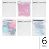 image:imageiDesign Medium and Large Laundry DelicatesSet of 12White Mesh Wash Bags M12Large