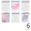 image:imageiDesign Medium and Large Laundry DelicatesSet of 12White Mesh Wash Bags M12Medium