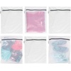 image:imageiDesign Medium and Large Laundry DelicatesSet of 12White Mesh Wash Bags M12Medium