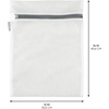 image:imageiDesign Medium and Large Laundry DelicatesSet of 12White Mesh Wash Bags M12Medium