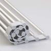 image:imageiDesign Metro Rustproof Aluminum OvertheSink Dish Drainer Rack for Drying Glasses Utensils Bowls Plates  SilverGray  For Drying Glasses Utensils Bowls PlatesSink Drainer Rack
