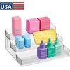 image:imageiDesign Nail Polish Organizer 3Tier Clear Display Stand  Holds up to 30 Bottles Compact For CountertopPack of 1