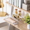 image:imageiDesign Nail Polish Organizer 3Tier Clear Display Stand  Holds up to 30 Bottles Compact For CountertopPack of 1