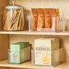image:imageiDesign Narrow Pantry Bin Set of 2 Clear  For Kitchen Cabinets or Fridge Made in USAPack of 1
