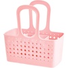 image:imageiDesign Orbz Plastic Bathroom Shower Tote Small Divided College Dorm Shower Caddy for Shampoo Conditioner Soap Cosmetics Beauty Products  BlushBlush