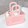 image:imageiDesign Orbz Plastic Bathroom Shower Tote Small Divided College Dorm Shower Caddy for Shampoo Conditioner Soap Cosmetics Beauty Products  BlushBlush