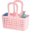 image:imageiDesign Orbz Plastic Bathroom Shower Tote Small Divided College Dorm Shower Caddy for Shampoo Conditioner Soap Cosmetics Beauty Products  BlushBlush